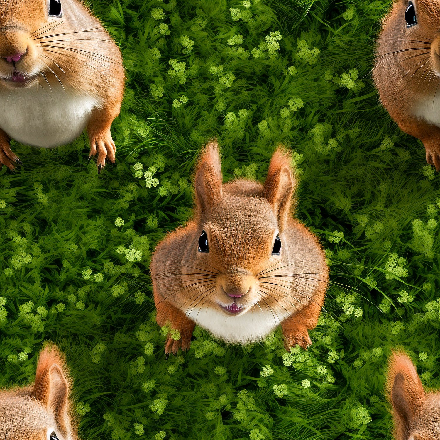 Pink wrapping paper with George Washington featured in a blue suit