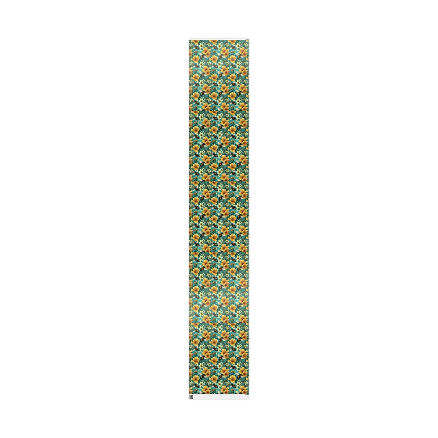 Bees and Flowers Wrapping Paper Rolls