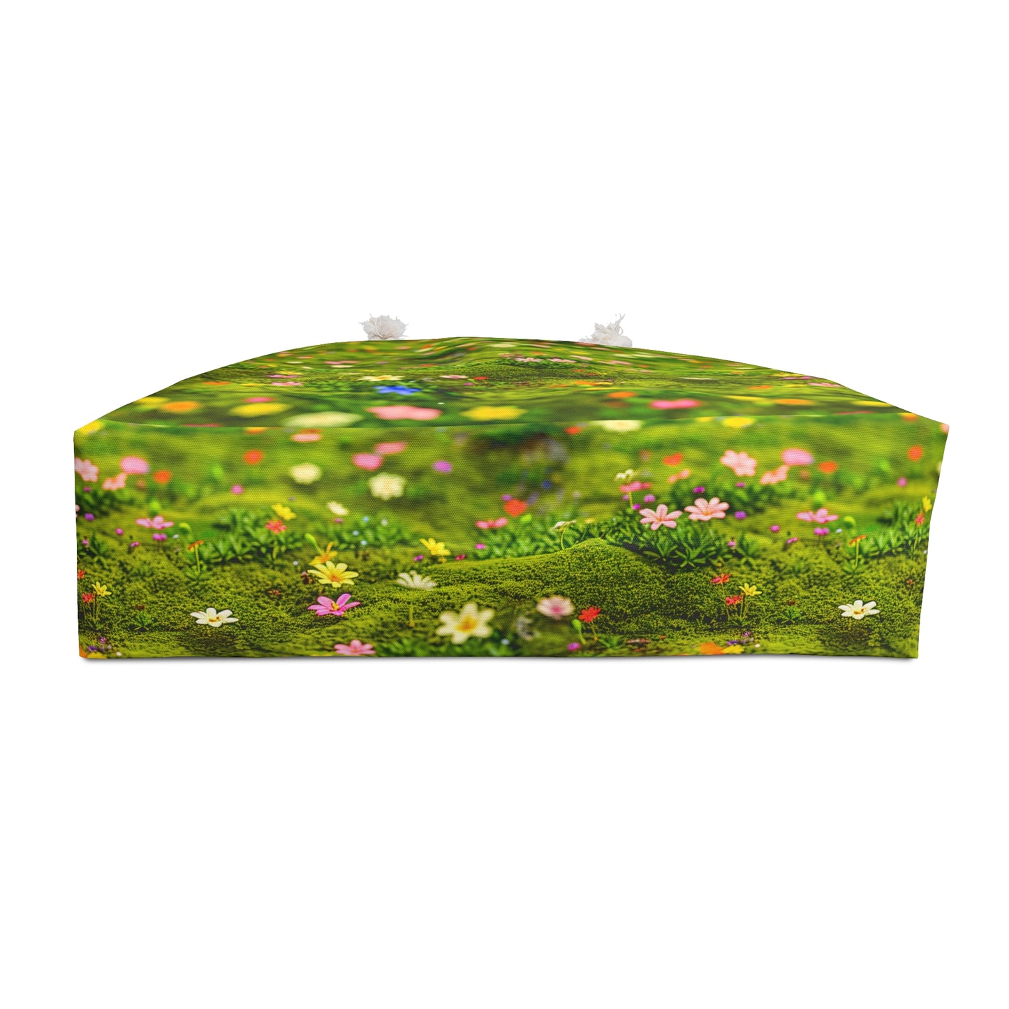 Spring Meadow Quality Deluxe Shopper Bag: Floral Print Tote