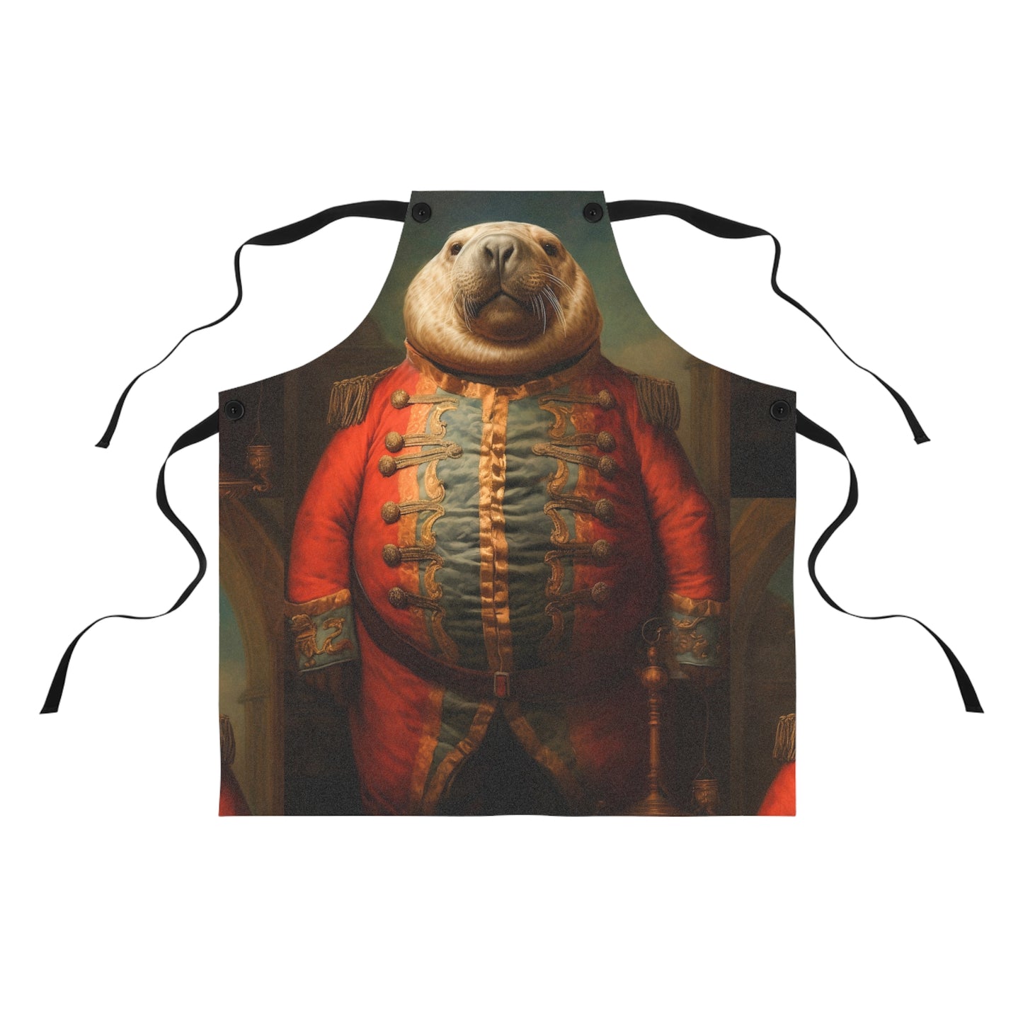Victorian Sea Lion Apron: Novelty Chef Apron