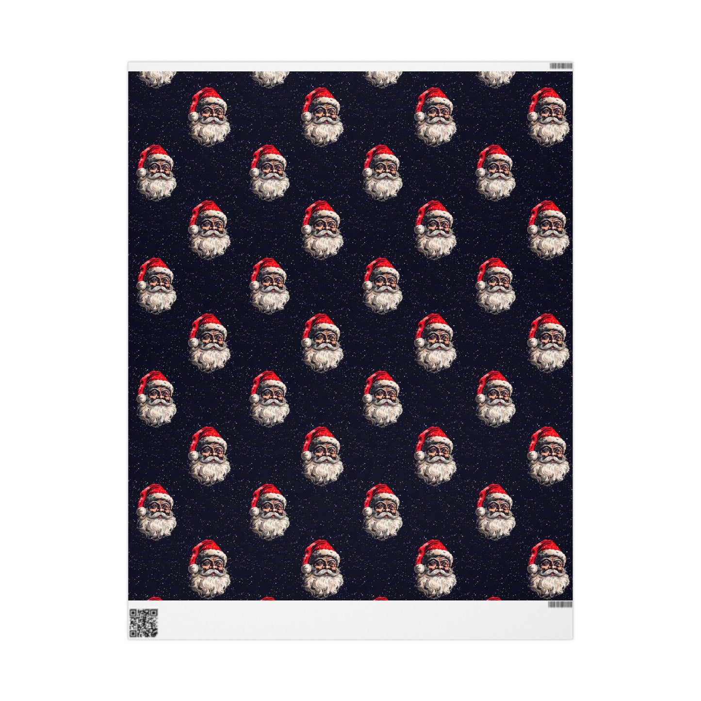 Classic Santa Claus Wrapping Paper Rolls – Festive Holiday Gift Wrap with Vintage Charm