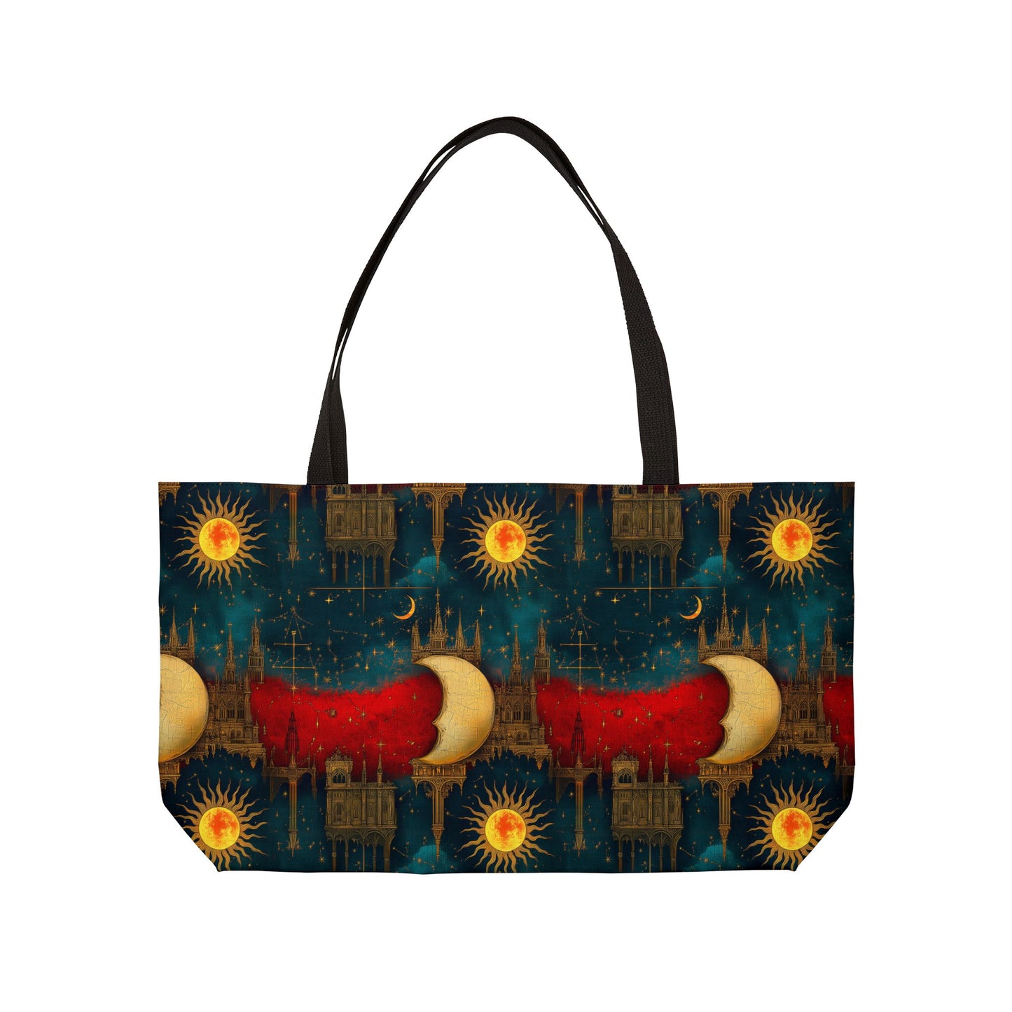 Son & Moon Tote Bag – A Celestial Dream Everyday Travel Bag
