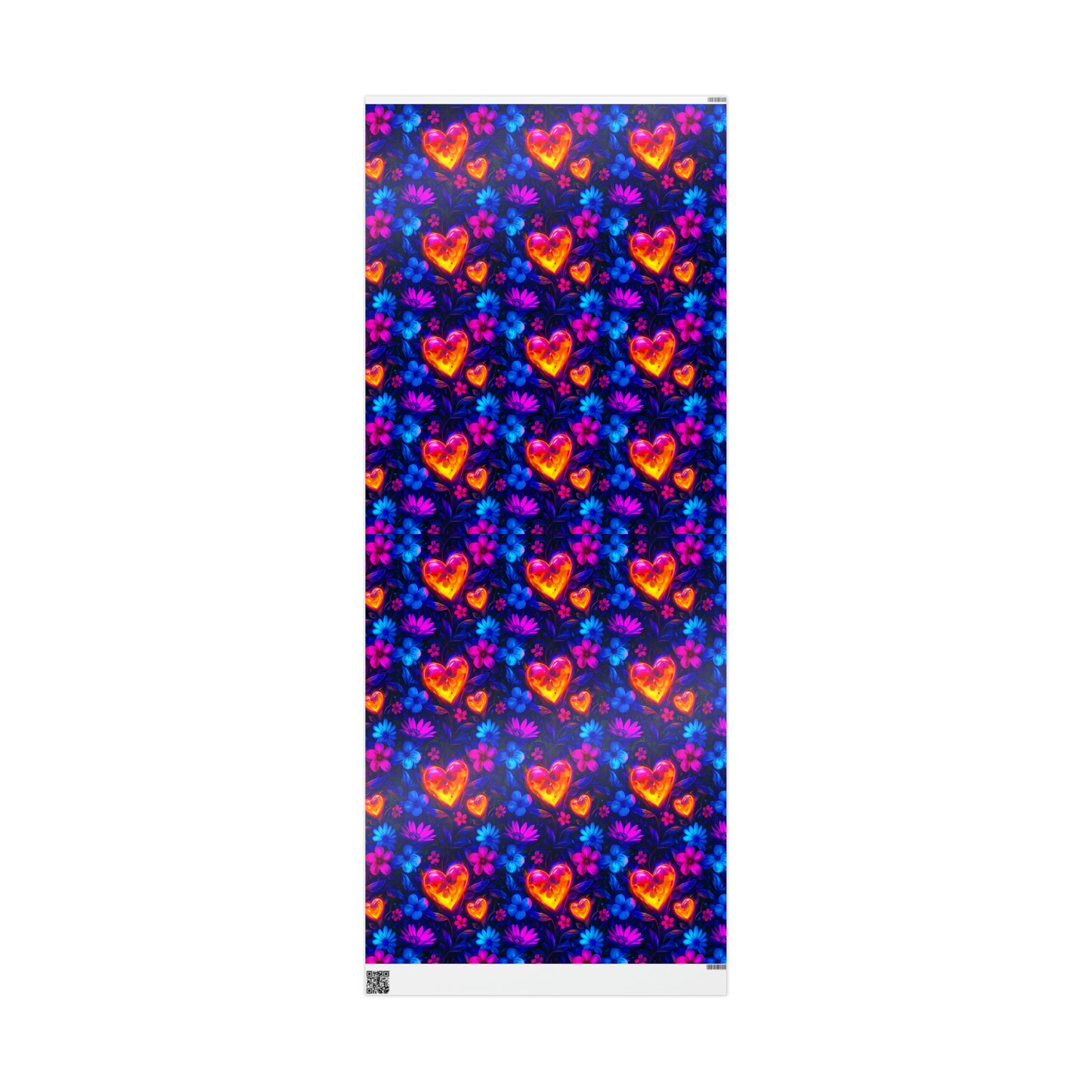 Abstract Hearts Valentine's Day Wrapping Paper Rolls
