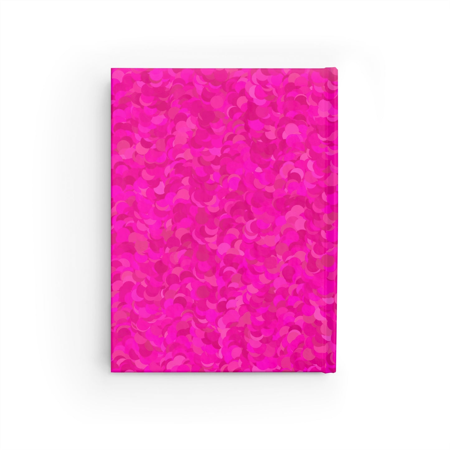 Minimalist Custom Name Hardcover Journal – Luxurious Hot Pink Diary