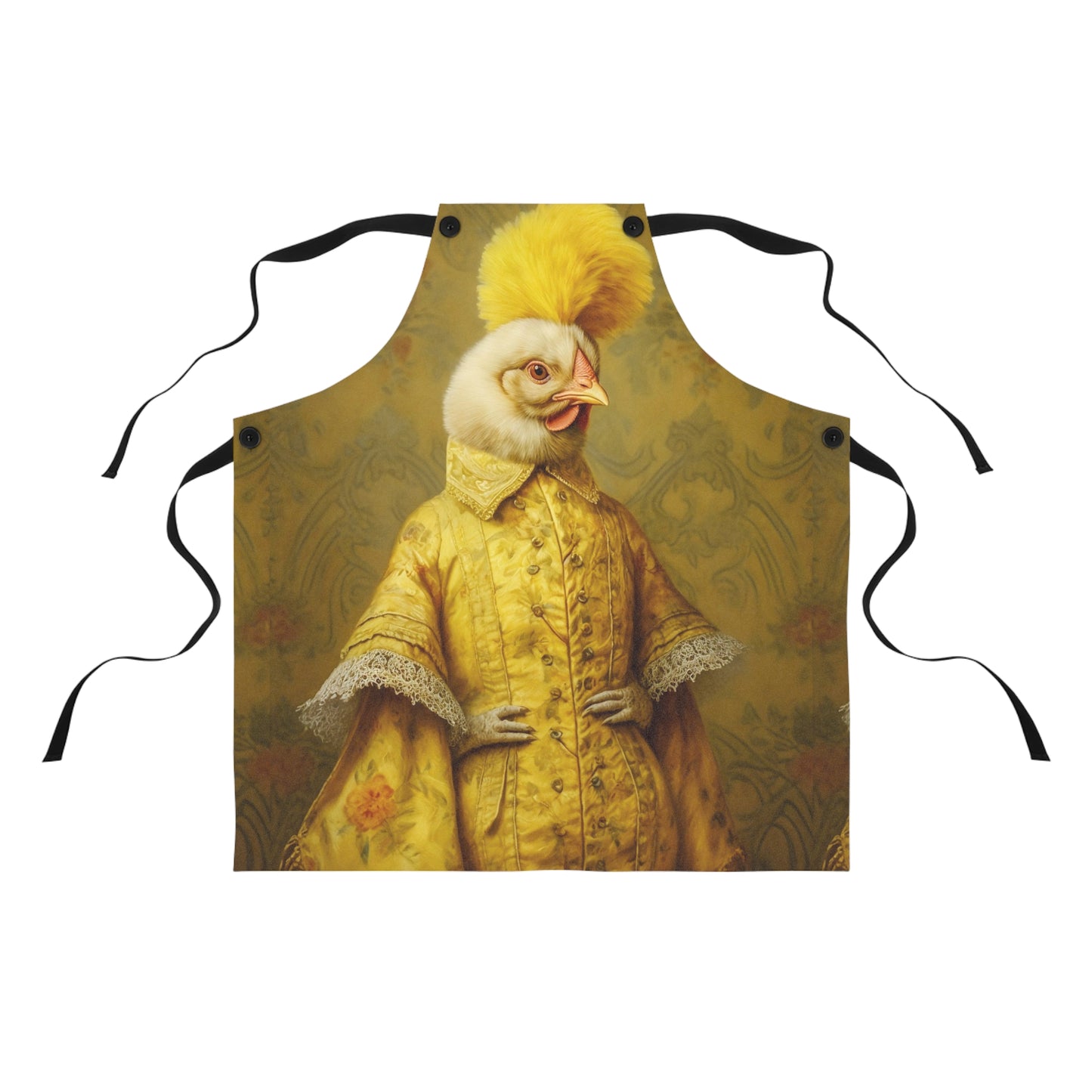 Apron - Victorian Chicken Chef's Apron | Vintage Victorian Hen | Funny Gift for Cook or BBQ Lover