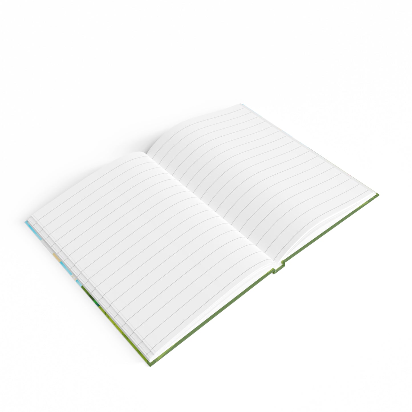 Personalized Frog Hardcover Journal: Rainbow Diary