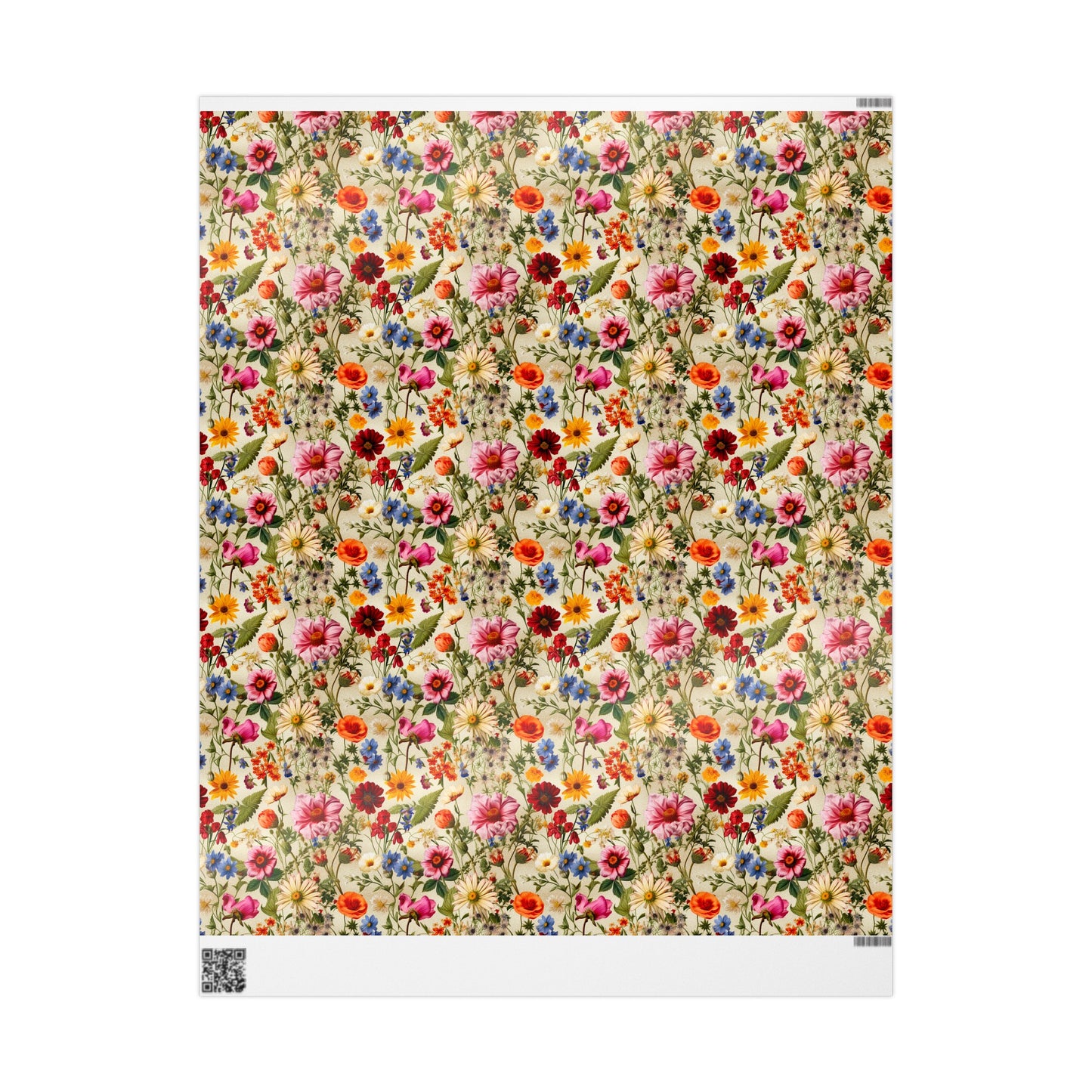 Vintage Floral Granny Chic Wrapping Paper Rolls