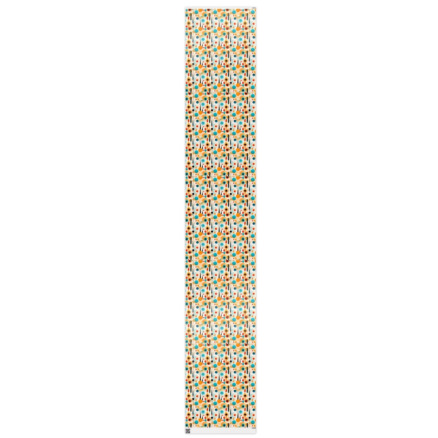 1960s Design Style Gift Wrap, Mid-Century Modern Design, Unique Wrapping Paper Rolls