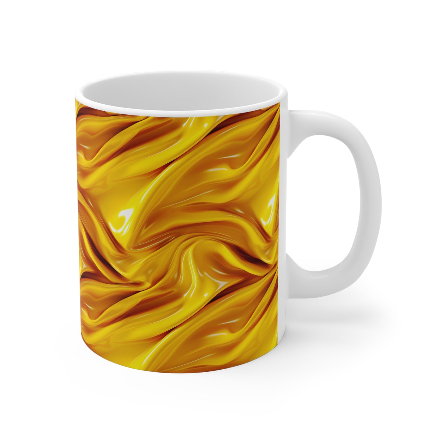 Gold Draped Coffee Mug | Chic Modern Mug from The Curated Goose