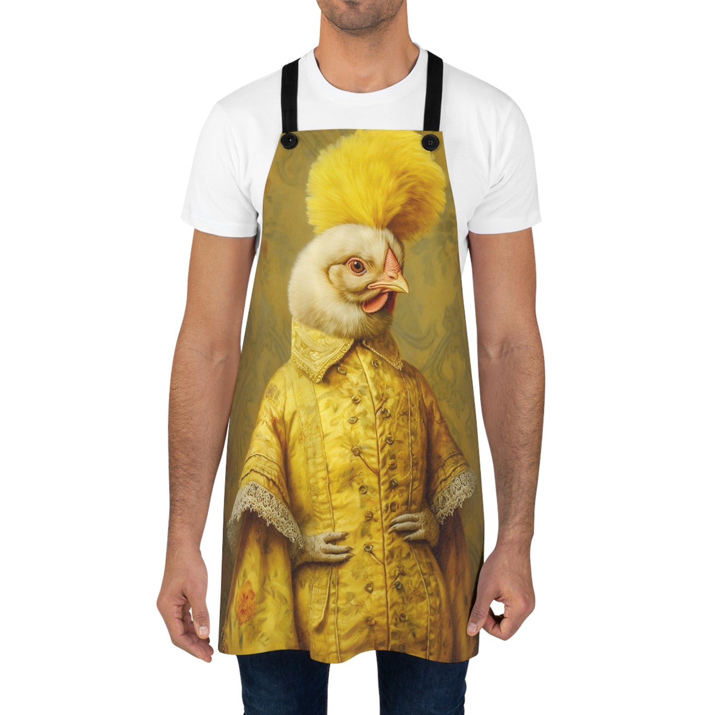Apron - Victorian Chicken Chef's Apron | Vintage Victorian Hen | Funny Gift for Cook or BBQ Lover