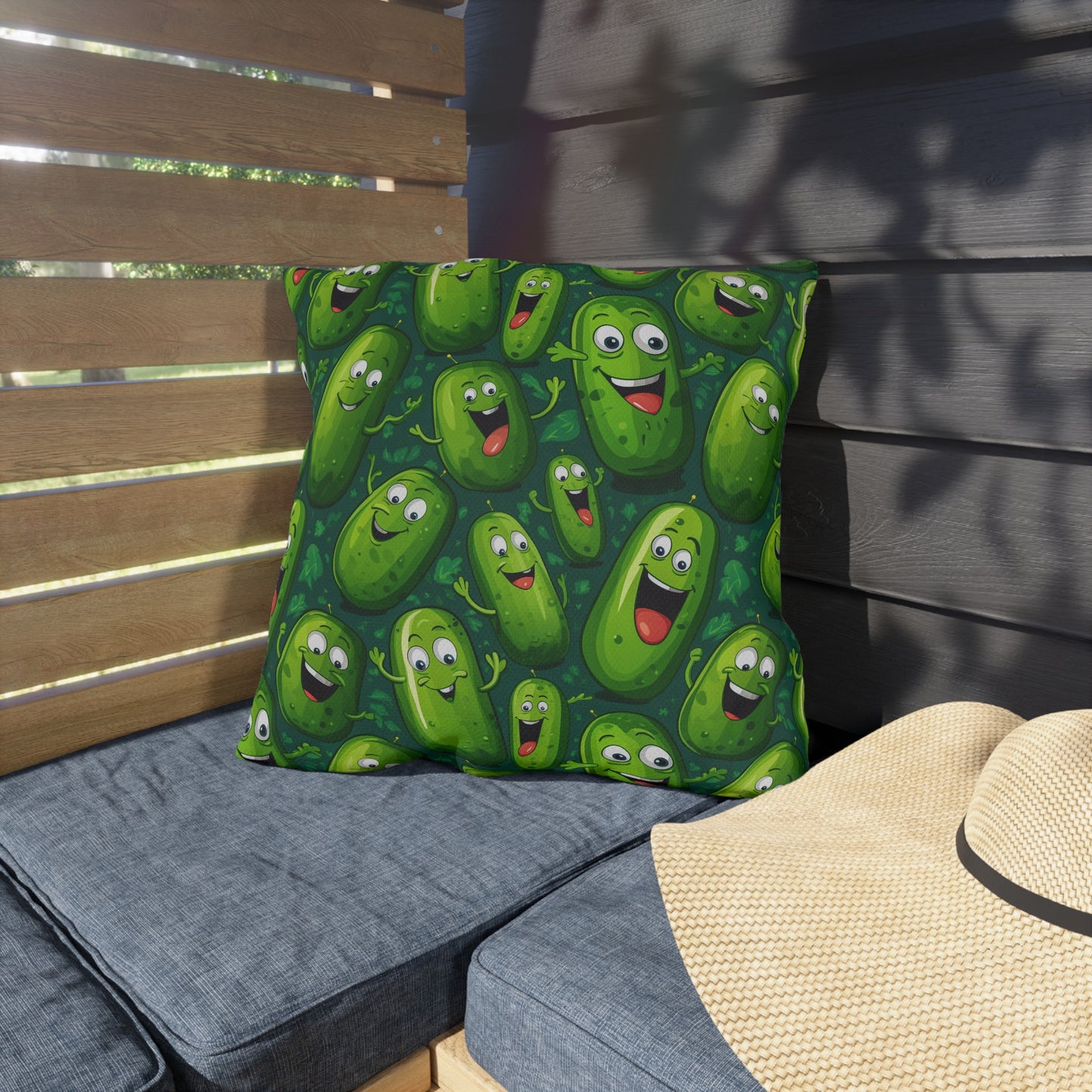 Outdoor Pillow | A Perfect Pickle Throw Pillow