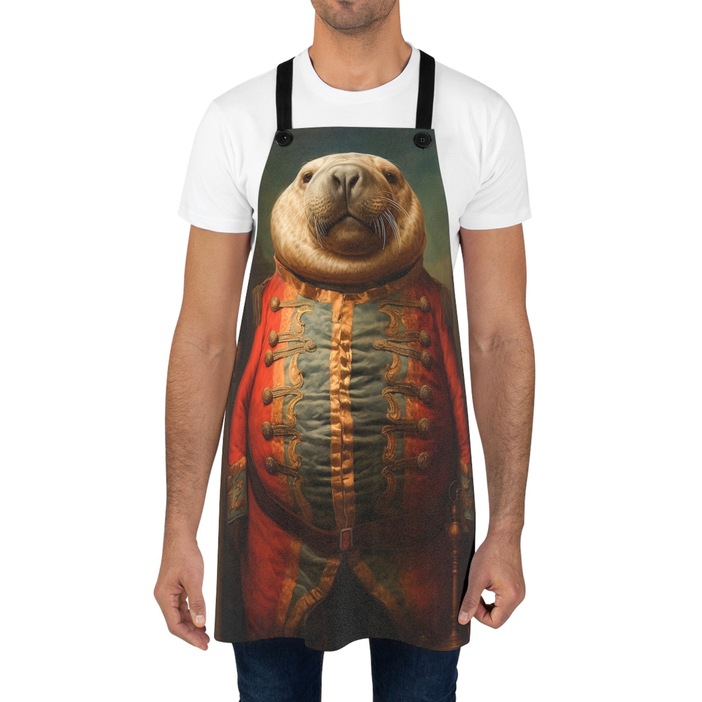 Victorian Sea Lion Apron: Novelty Chef Apron