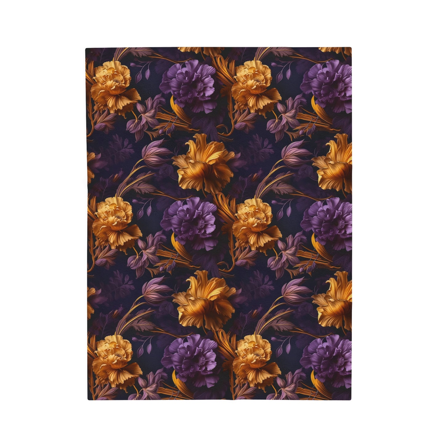 Moody & Chic Cottagecore Crushed Velvet Blanket from The Curated Goose