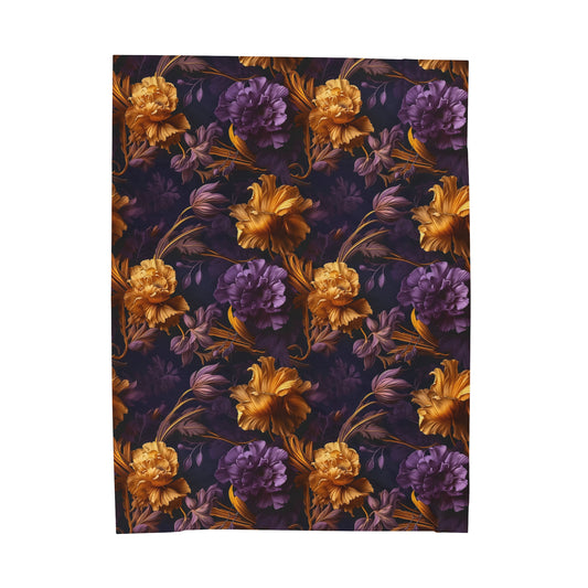 Moody & Chic Cottagecore Crushed Velvet Blanket from The Curated Goose