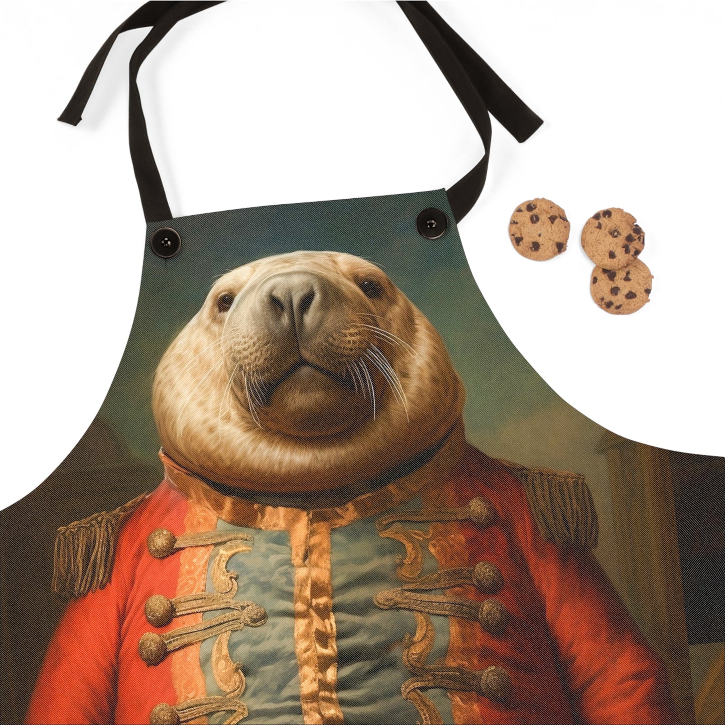 Victorian Sea Lion Apron: Novelty Chef Apron