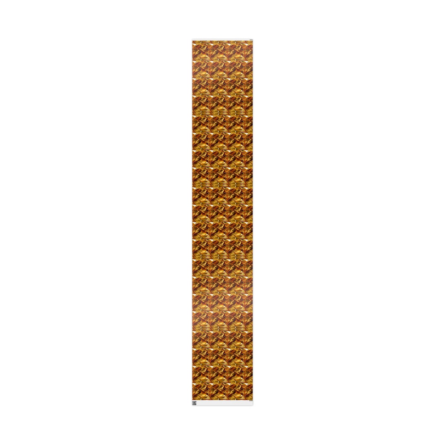 Beautiful Gold Crinkled Wrapping Paper Rolls
