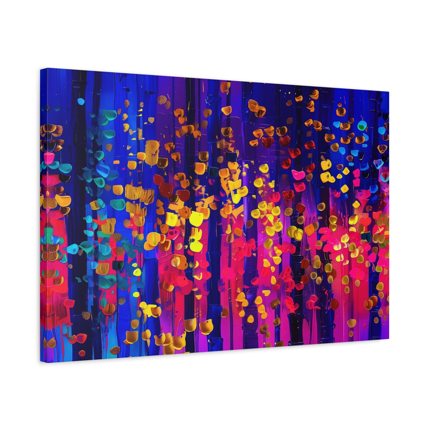 Colorful Canvas Art Print, Modern Abstract Wall Decor