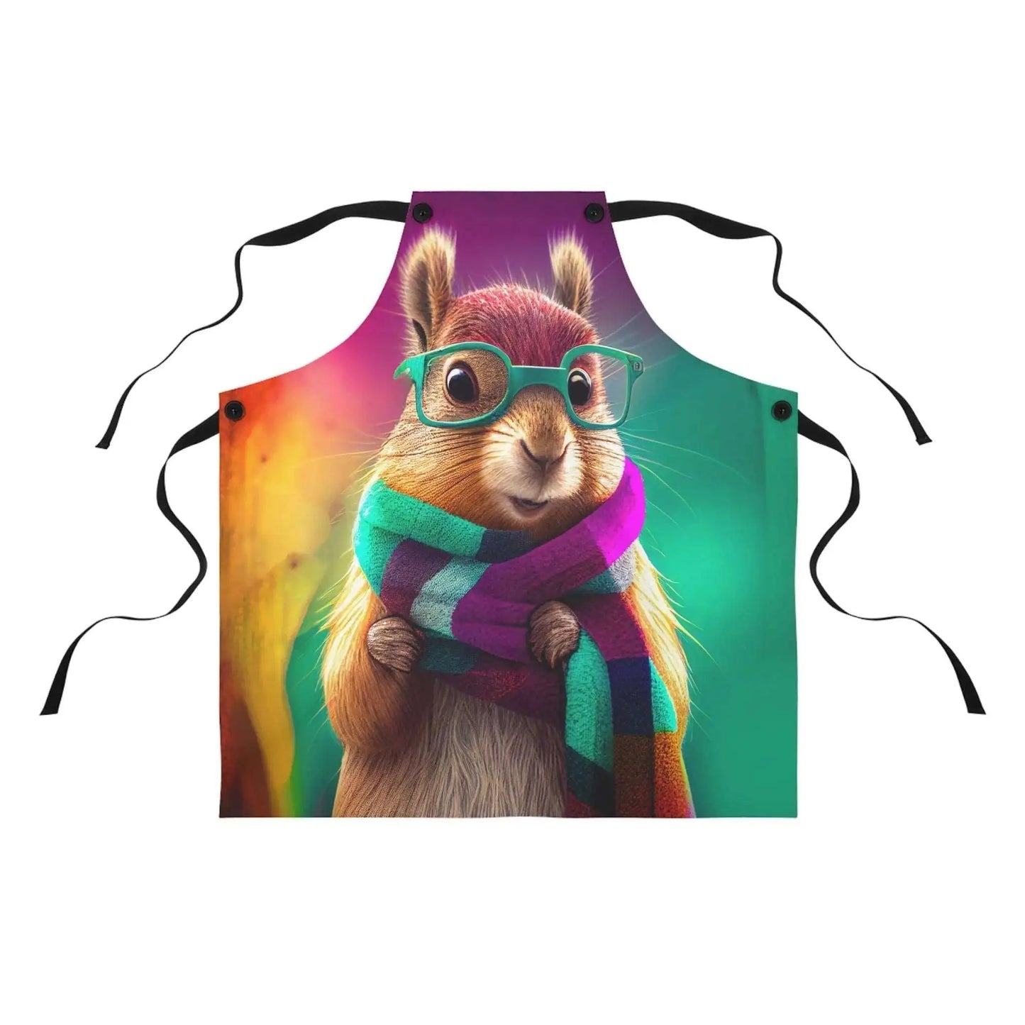Funny Hipster Squirrel Apron | Funny Kitchen Accessories from The Curated Goose