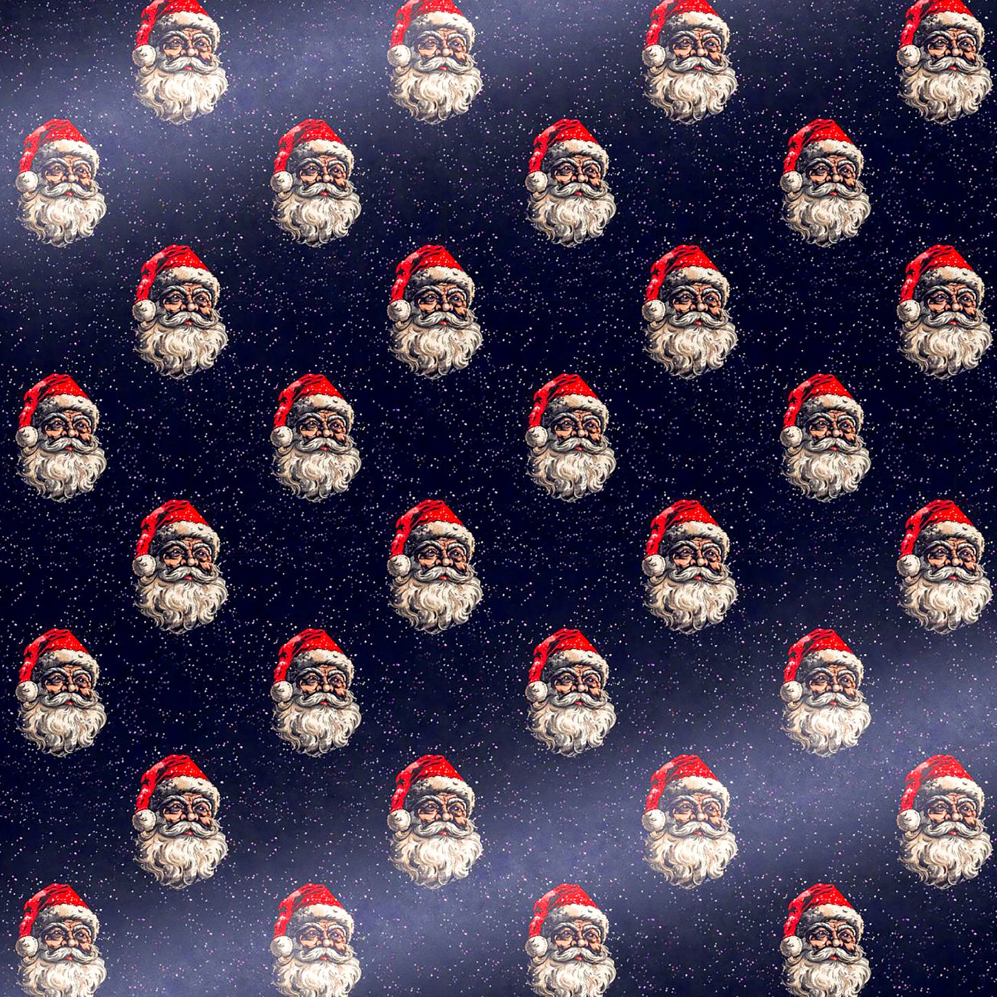 Classic Santa Claus Wrapping Paper Rolls – Festive Holiday Gift Wrap with Vintage Charm