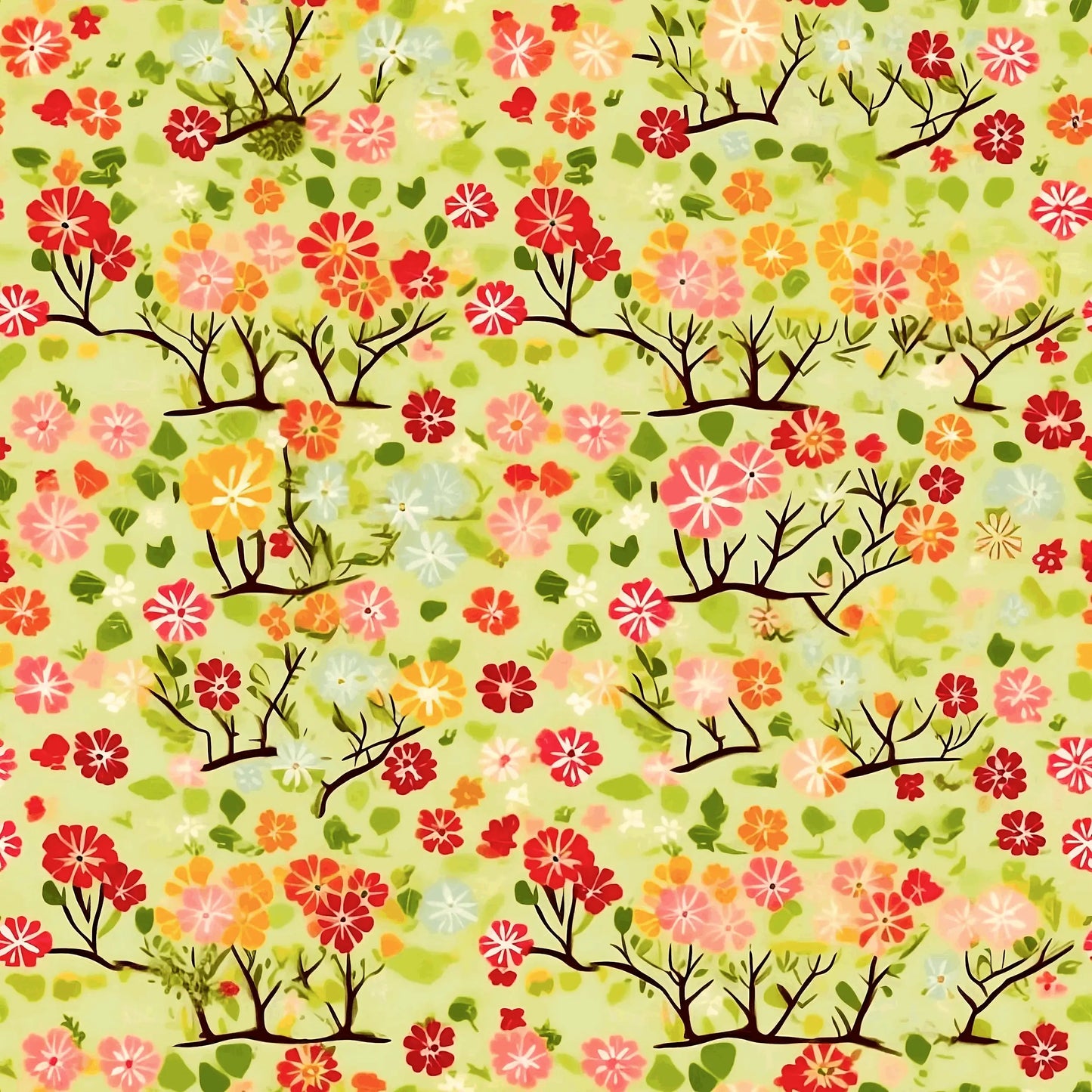Cottagecore Granny-Chic Floral Wrapping Paper Rolls from The Curated Goose