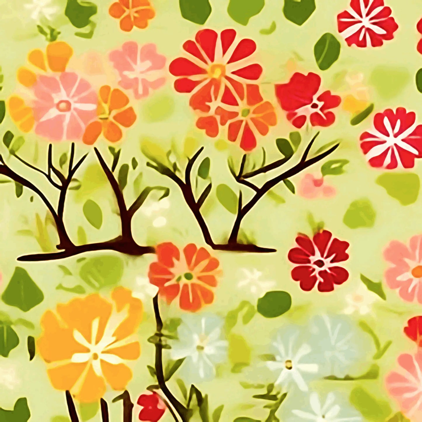 Cottagecore Granny-Chic Floral Wrapping Paper Rolls from The Curated Goose