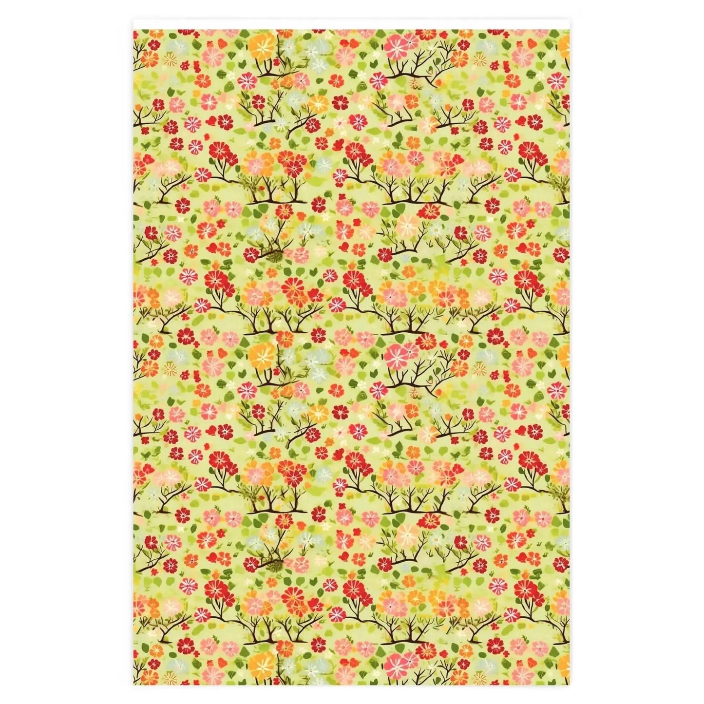 Cottagecore Granny-Chic Floral Wrapping Paper Rolls from The Curated Goose