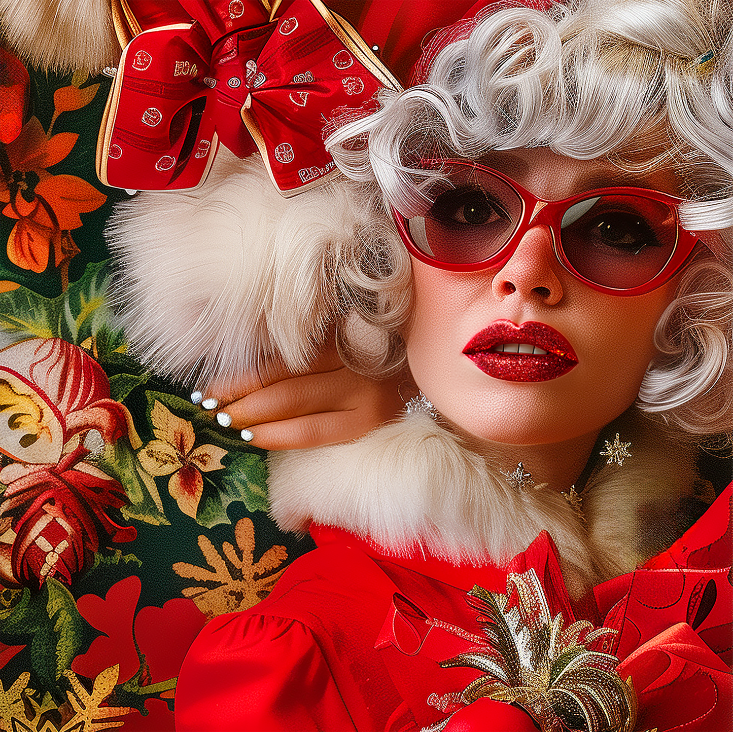 Fabulous Festive Ladies Holiday Gift Wrap – Fun & Glam Wrapping Paper Rolls for Christmas