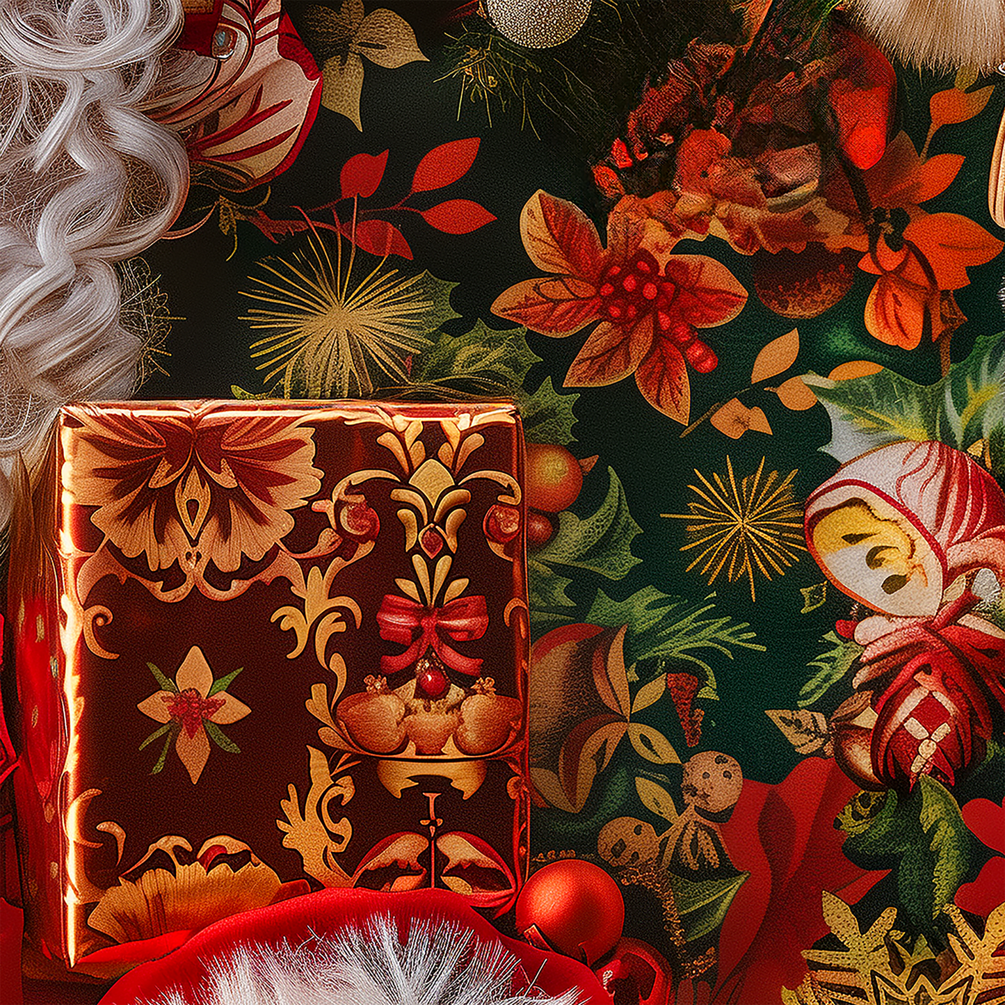 Fabulous Festive Ladies Holiday Gift Wrap – Fun & Glam Wrapping Paper Rolls for Christmas