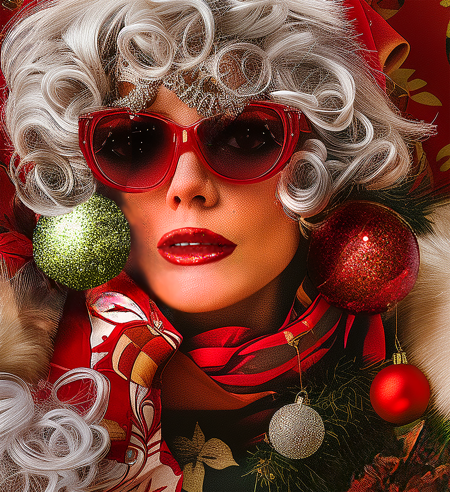 Fabulous Festive Ladies Holiday Gift Wrap – Fun & Glam Wrapping Paper Rolls for Christmas