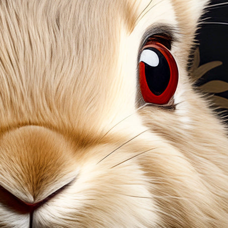 Victorian Rabbit Portrait in Suit | Victorian Wedding Party Collection from The Curated Goose