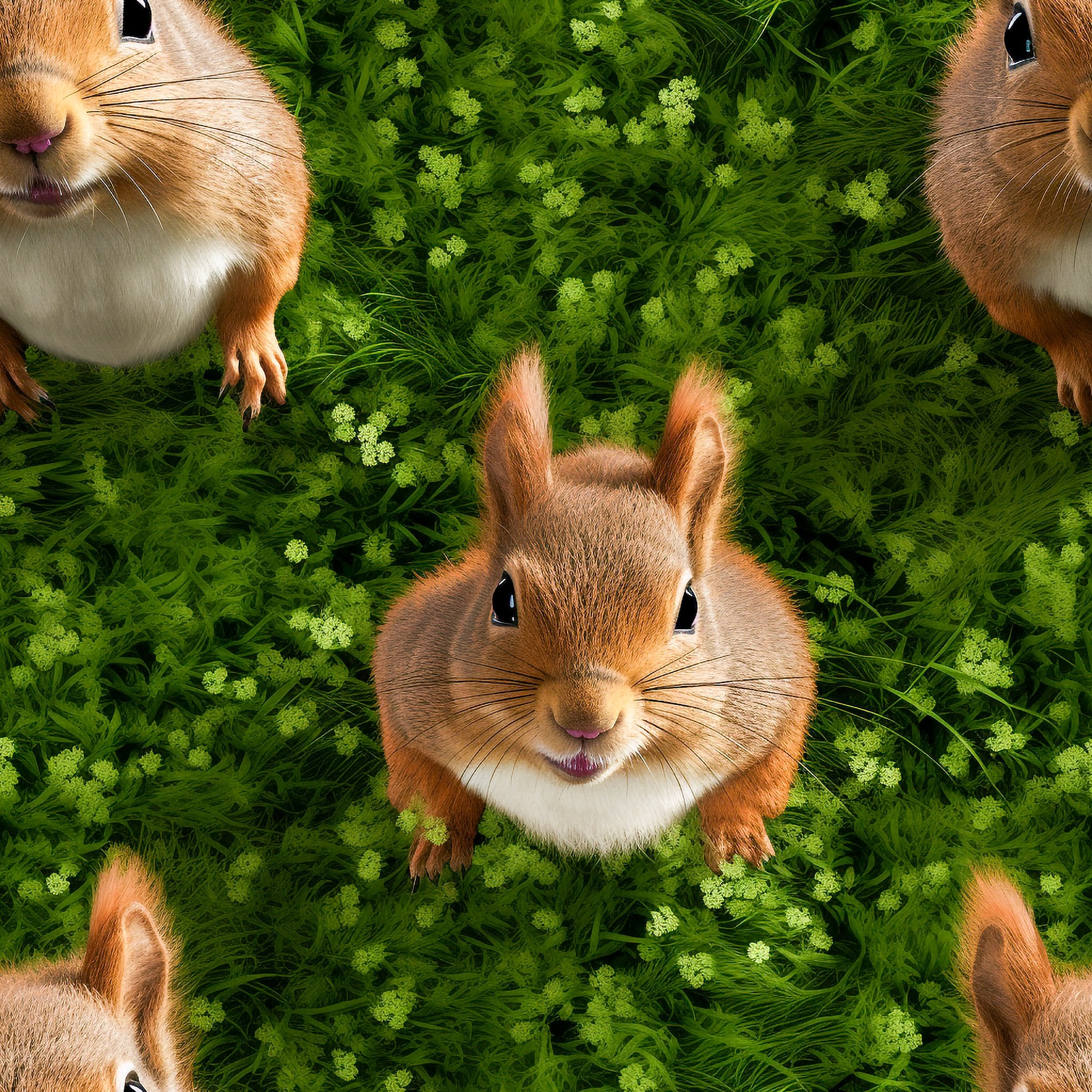 Pink wrapping paper with George Washington featured in a blue suit