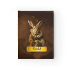 Personalized Victorian Rabbit Art Journal: Custom Name Notebook