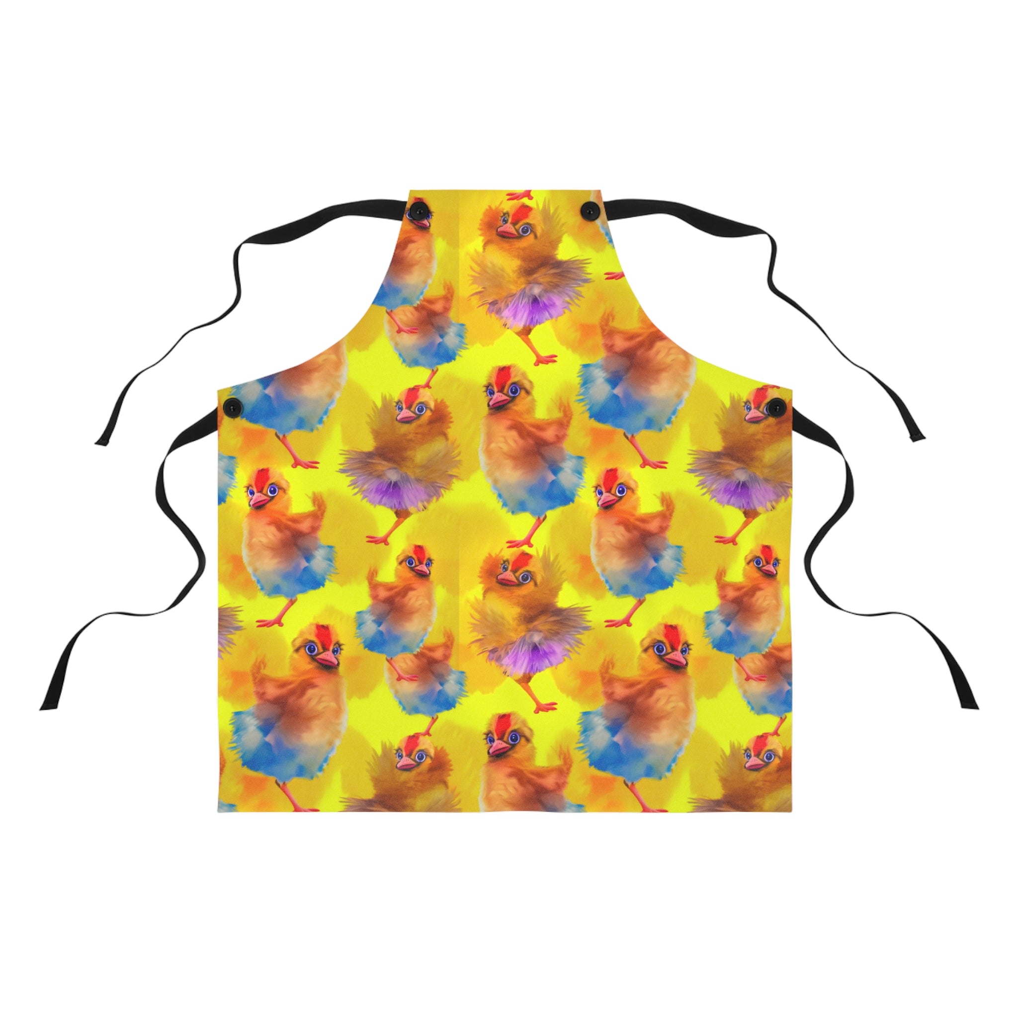 Yellow Chick Apron | Funny Chicken Apron | Christmas Gift for Chef