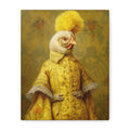 Renaissance Hen Gallery Wrapped Canvas | Victorian Chicken Portrait