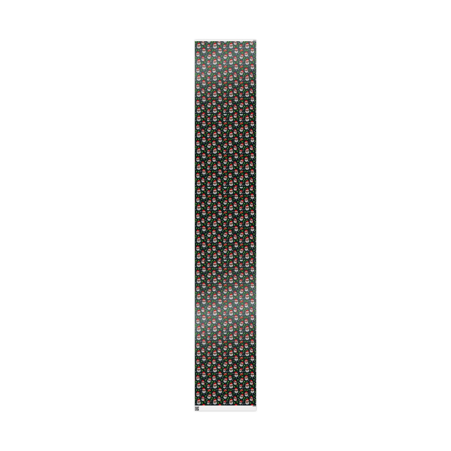 Black Santa Claus Wrapping Paper Rolls