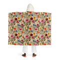 Hooded Sherpa Blanket | Vintage Floral