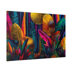 Canvas Print | Vibrant Neon Jungle Wall Art