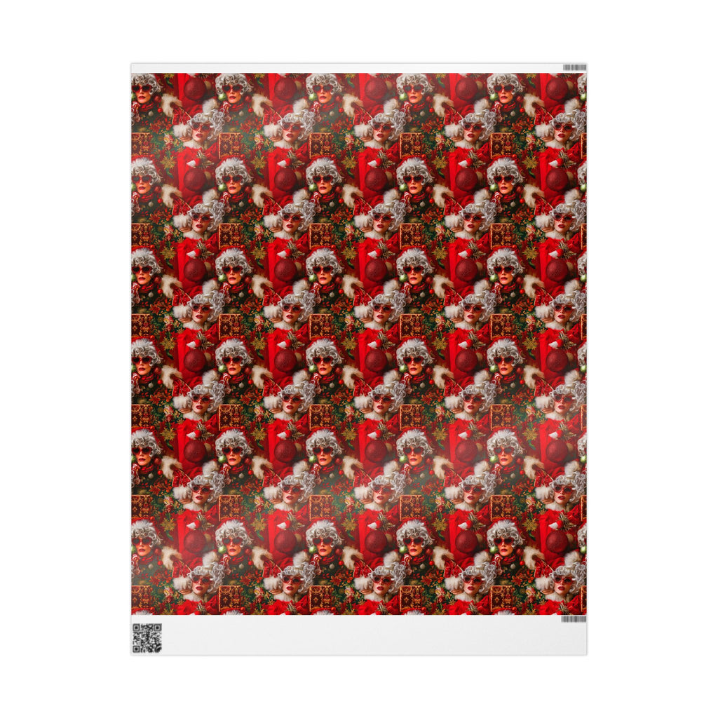 Fabulous Festive Ladies Holiday Gift Wrap – Fun & Glam Wrapping Paper Rolls for Christmas