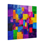 Abstract Canvas Art | Color Block Modern Art Print