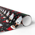 Funny Santa Claus in Sunglasses Wrapping Paper Rolls
