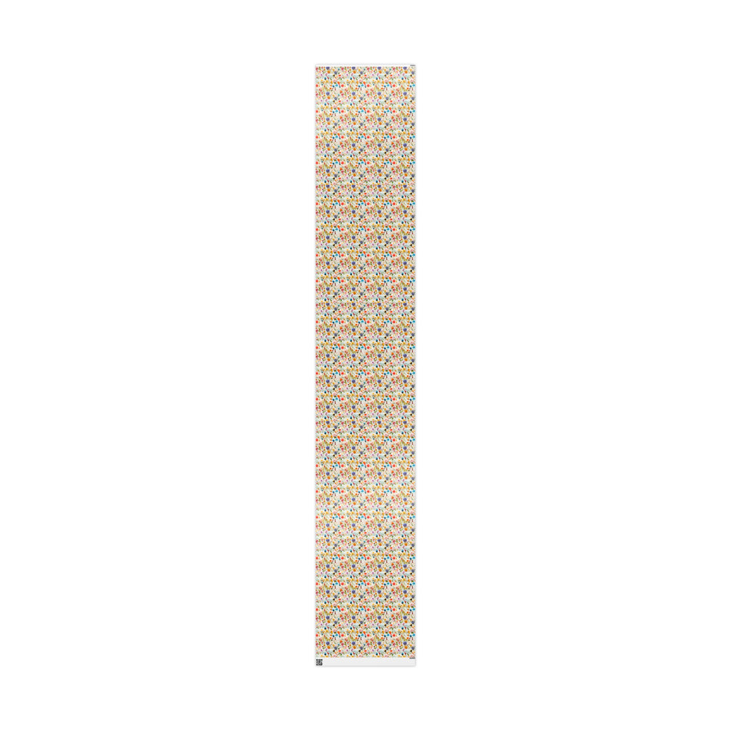Colorful Flowers Wildflowers Floral Wrapping Paper Rolls