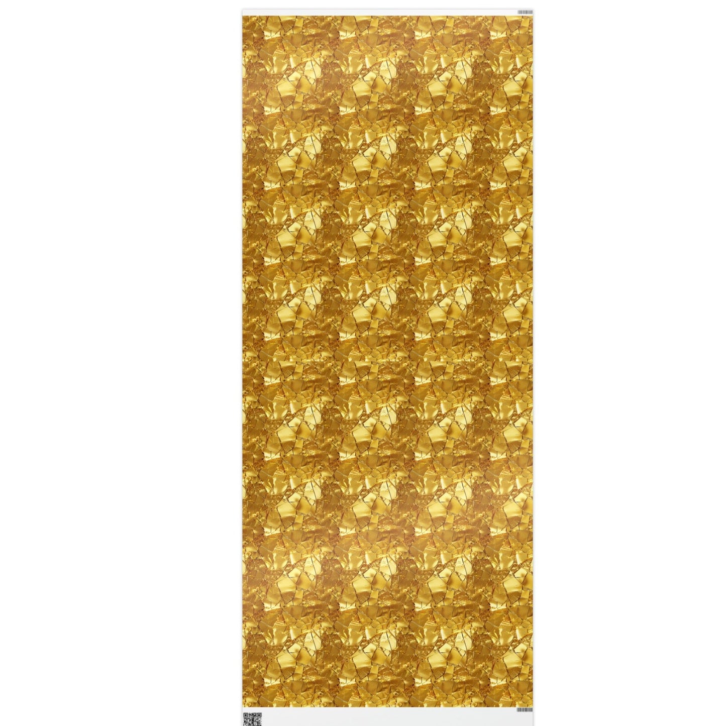 Shattered Gold Glass Wrapping Paper Rolls | Anniversary Wedding Gift Wrap from The Curated Goose