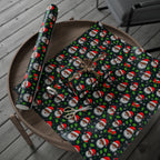 Black Santa Claus Wrapping Paper Rolls