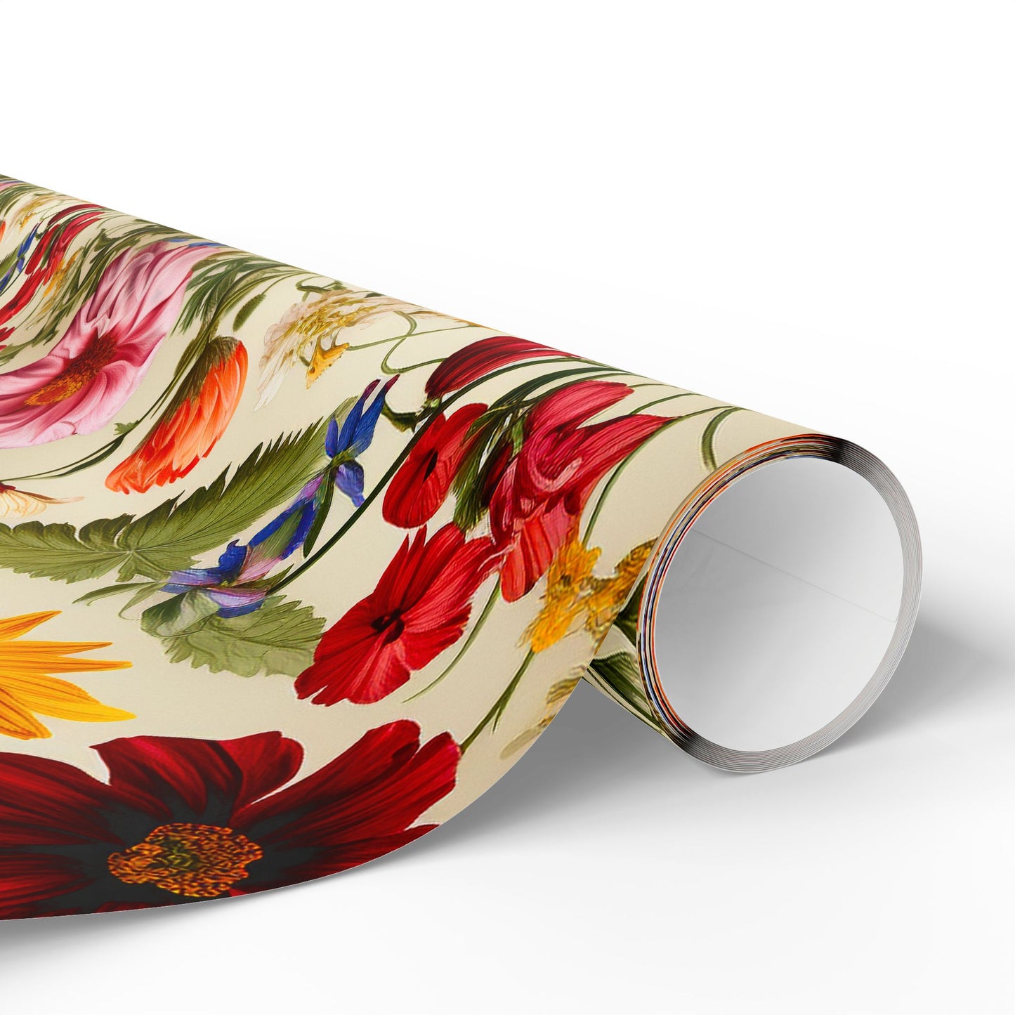 Wrapping Paper Rolls - Vintage Southern Floral Design