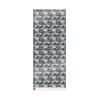 Vintage Christmas Wrapping Paper: Nostalgic Winter Sled Design