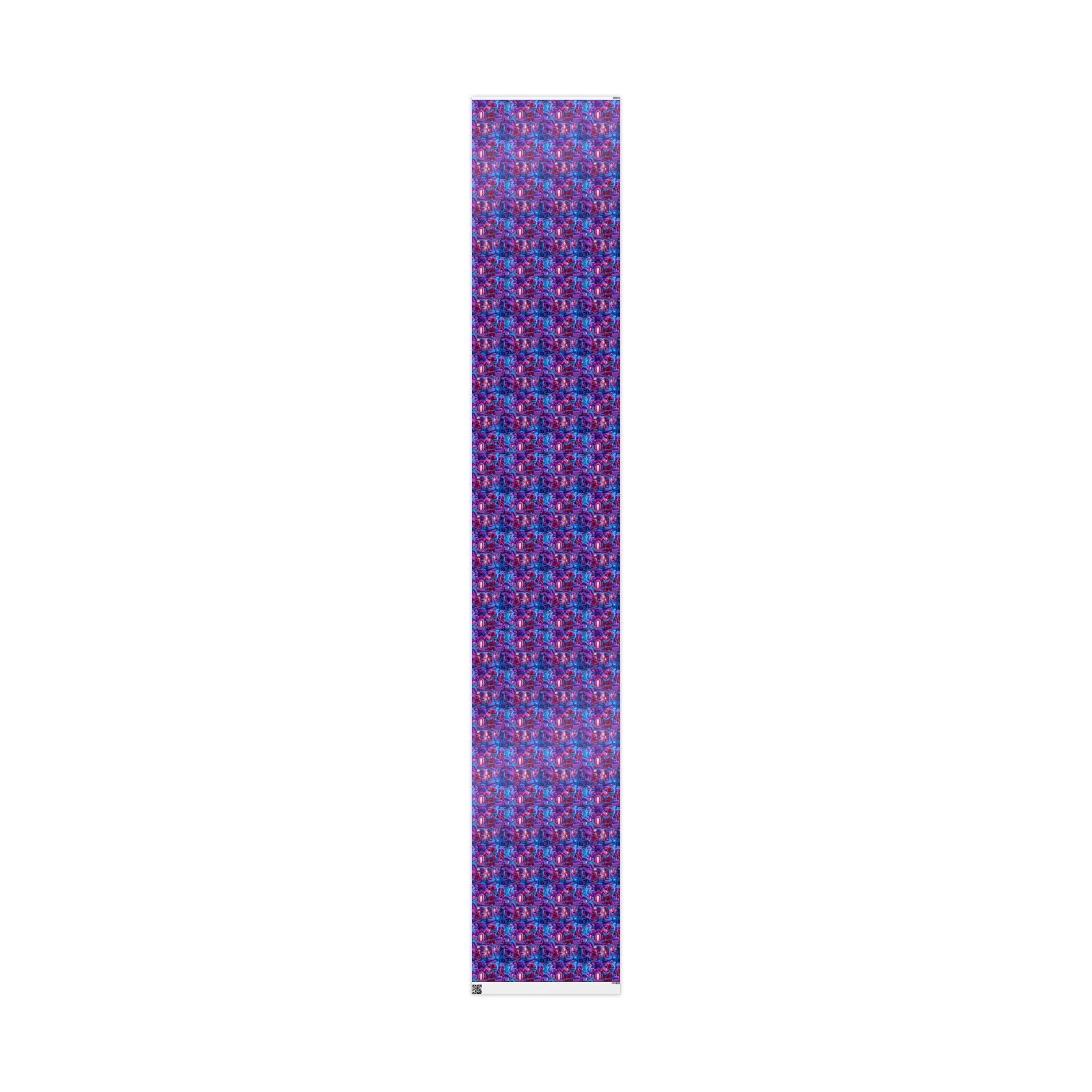 Santa’s Workshop Wonderland Wrapping Paper – A Magical and Glittery Journey to the North Pole