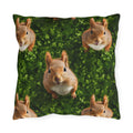 Outdoor Pillow | Squirrel Pillow | Funny Animal Throw Pillow from The Curated Goose