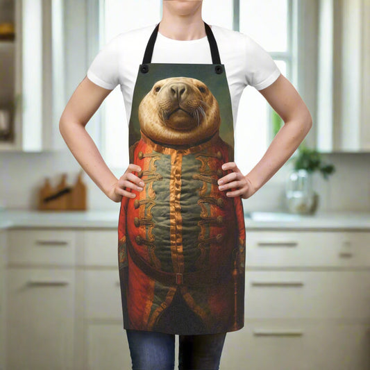 Victorian Sea Lion Apron | Funny Chef Apron