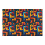 Colorful Playroom Rug – Modern Kids Rug – Washable, Safe & Fun Design