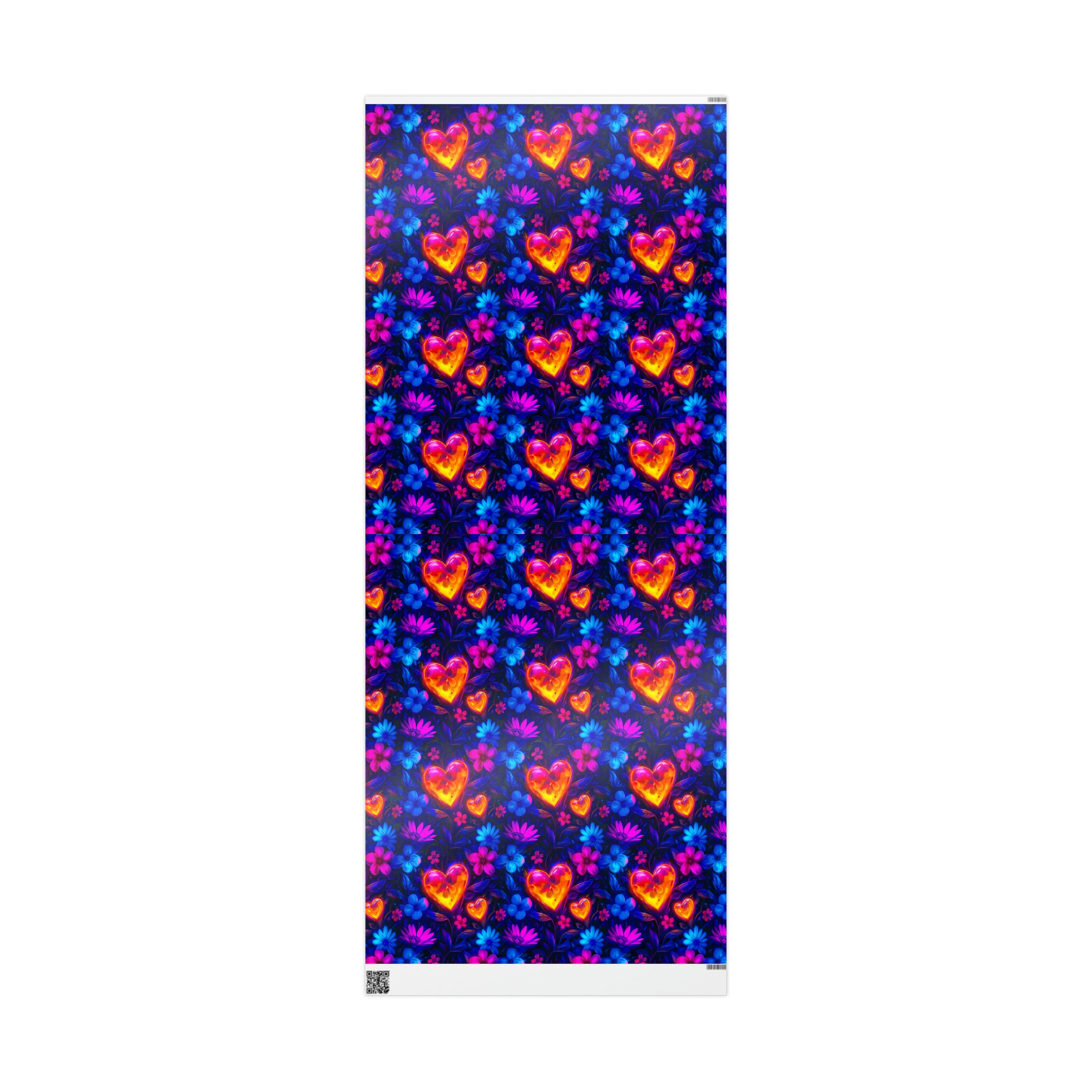 Abstract Hearts Valentine's Day Wrapping Paper Rolls